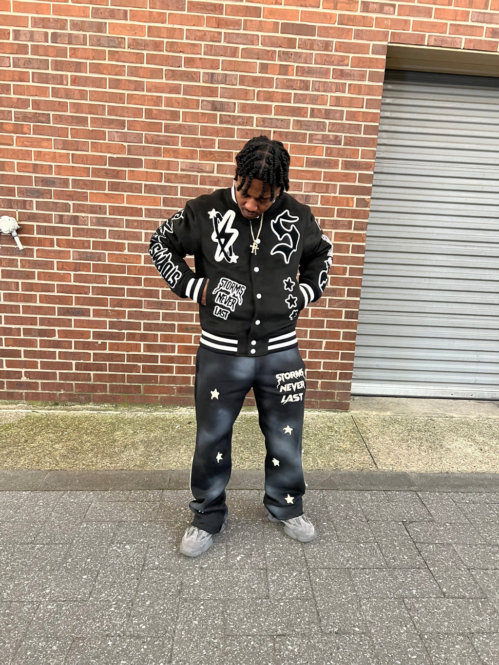 Storms Never Last Varsity Jacket