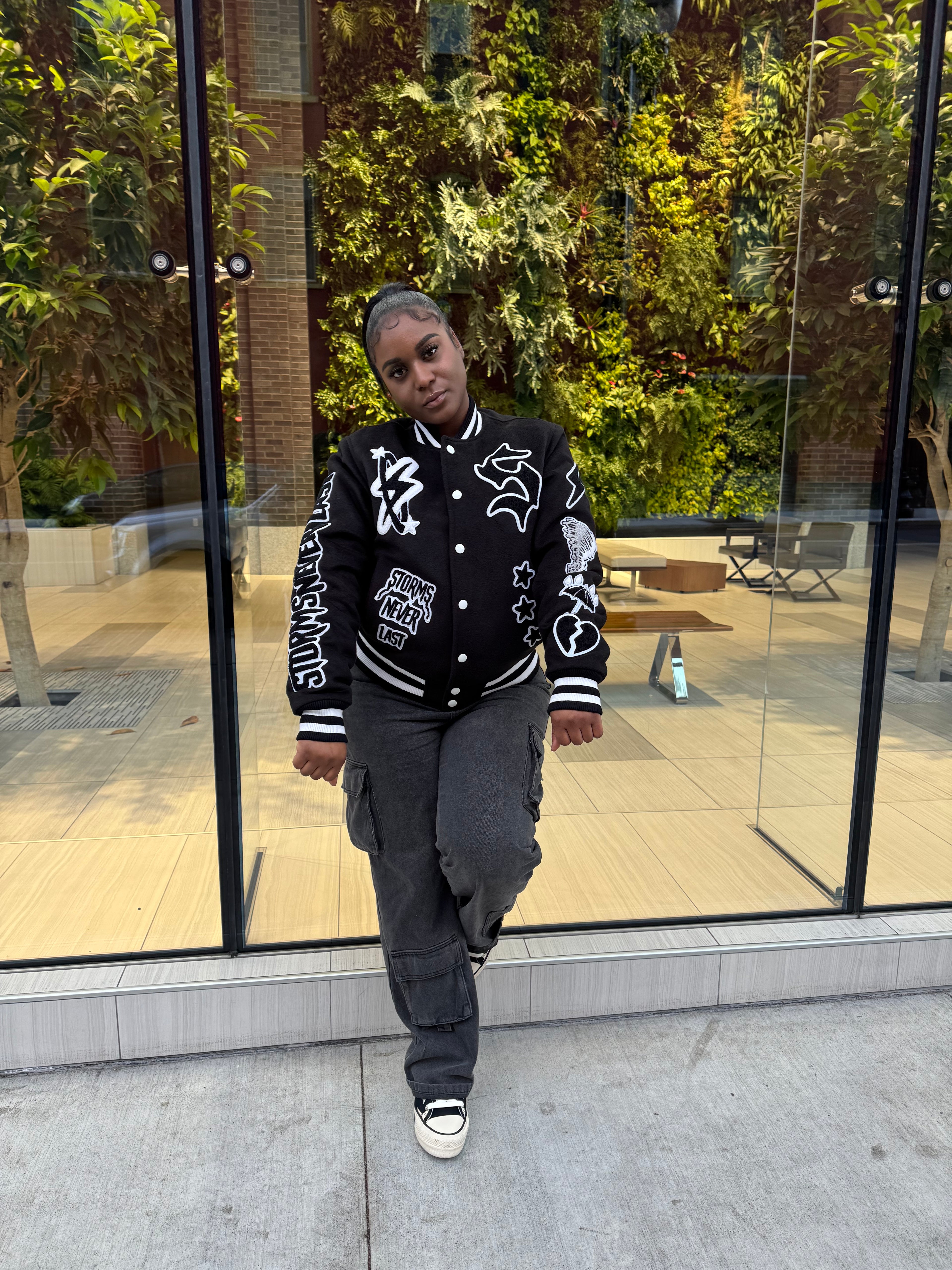 Storms Never Last Varsity Jacket