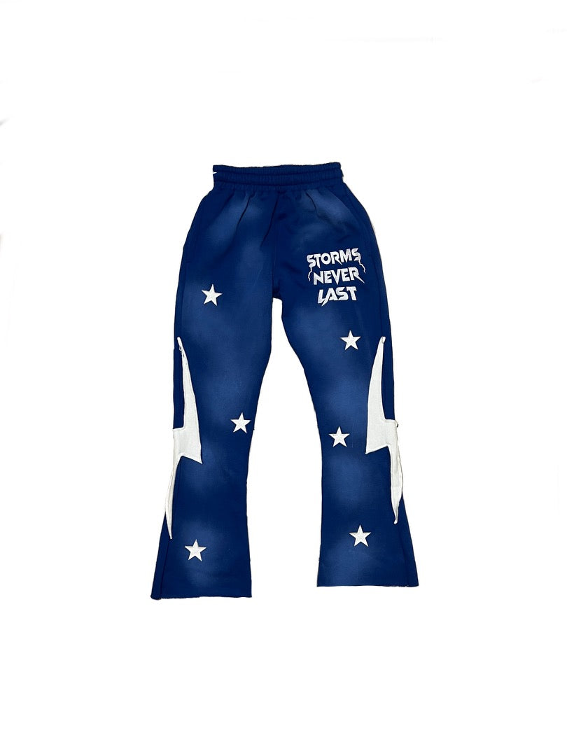 Storm Struck Sweatpants (Blue)