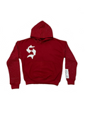 Signature Rhinestone Hoodie (Red)