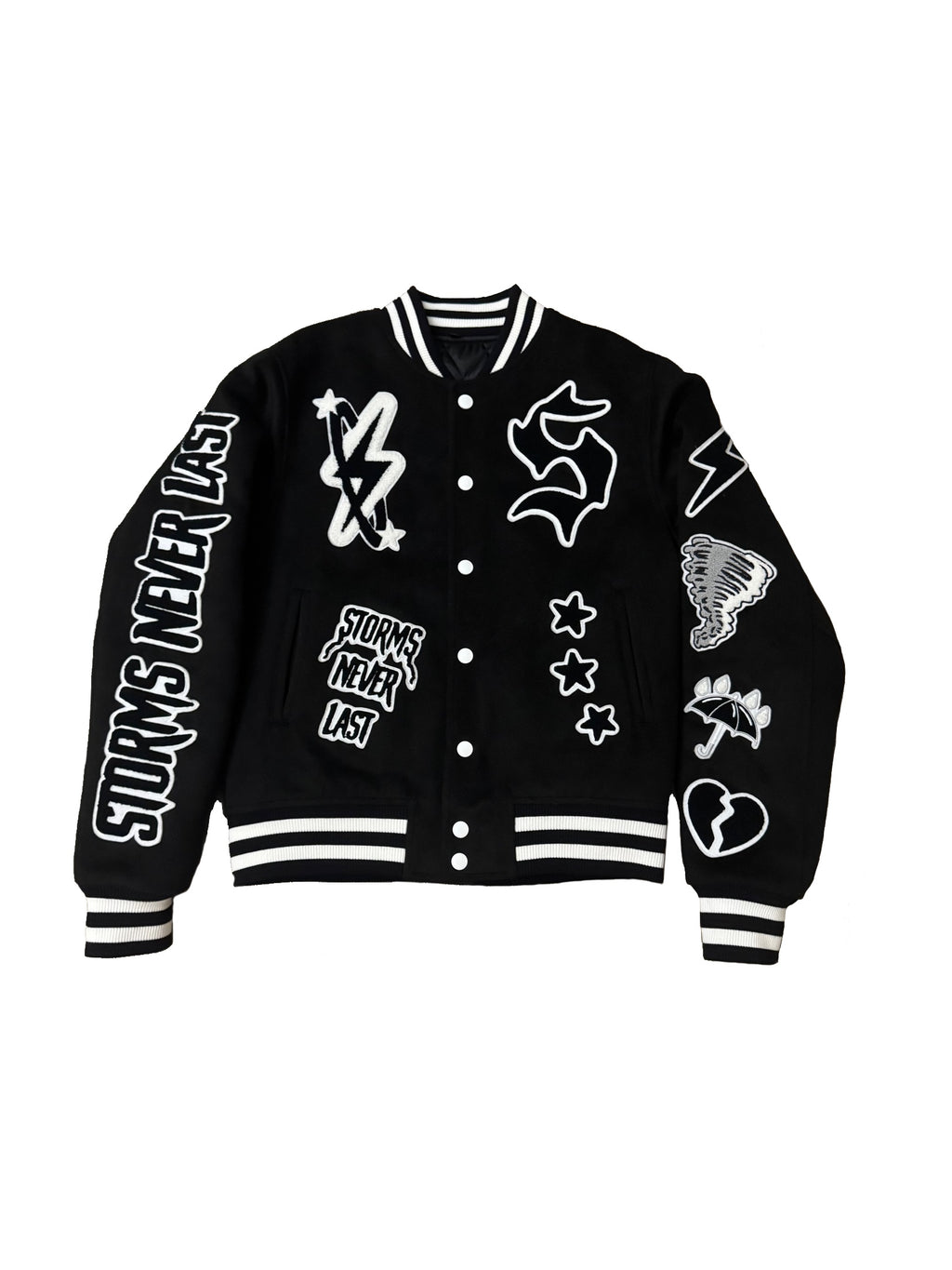 Storms Never Last Varsity Jacket