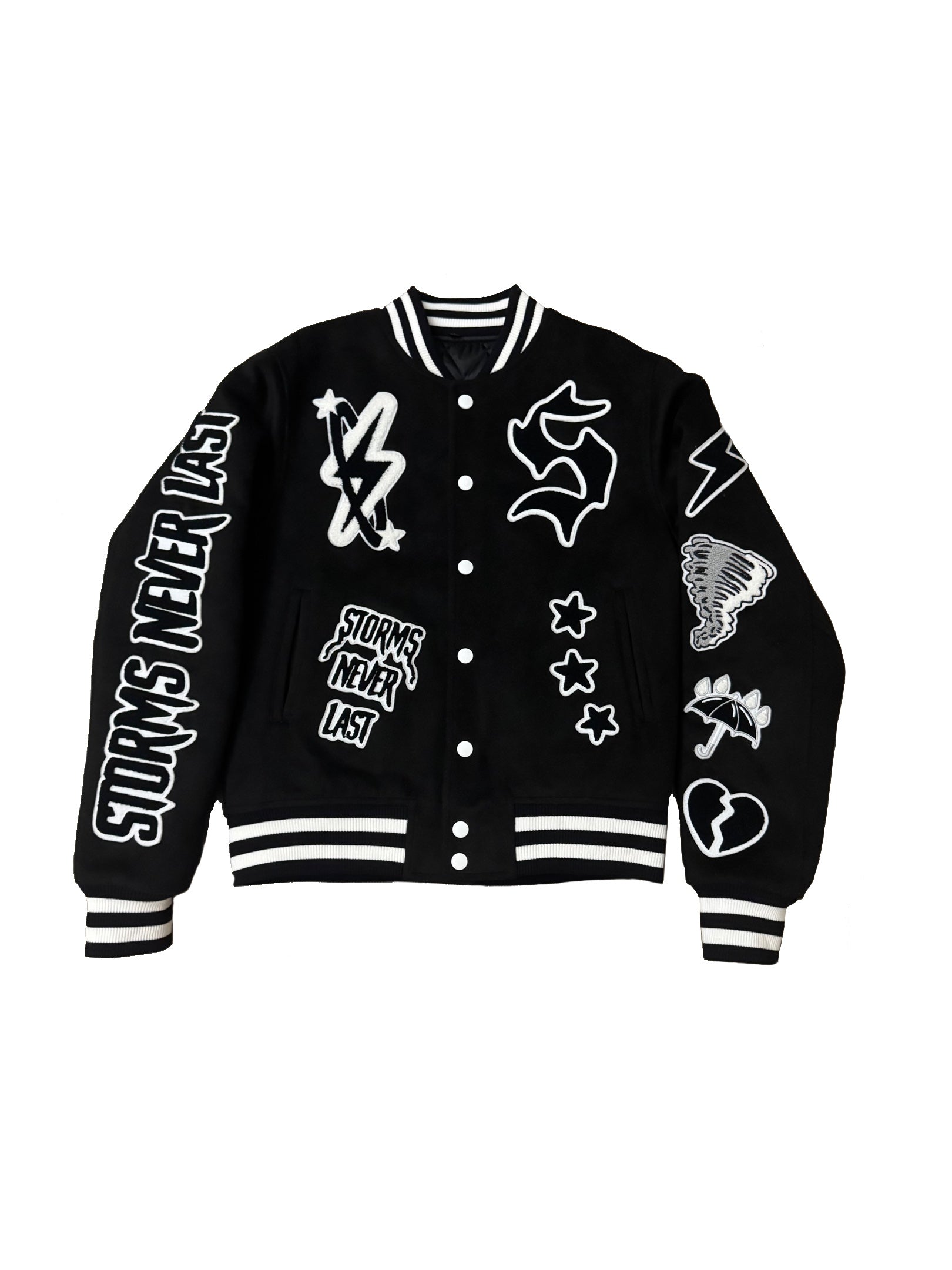 Storms Never Last Varsity Jacket