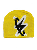 Yellow & Black Beanie