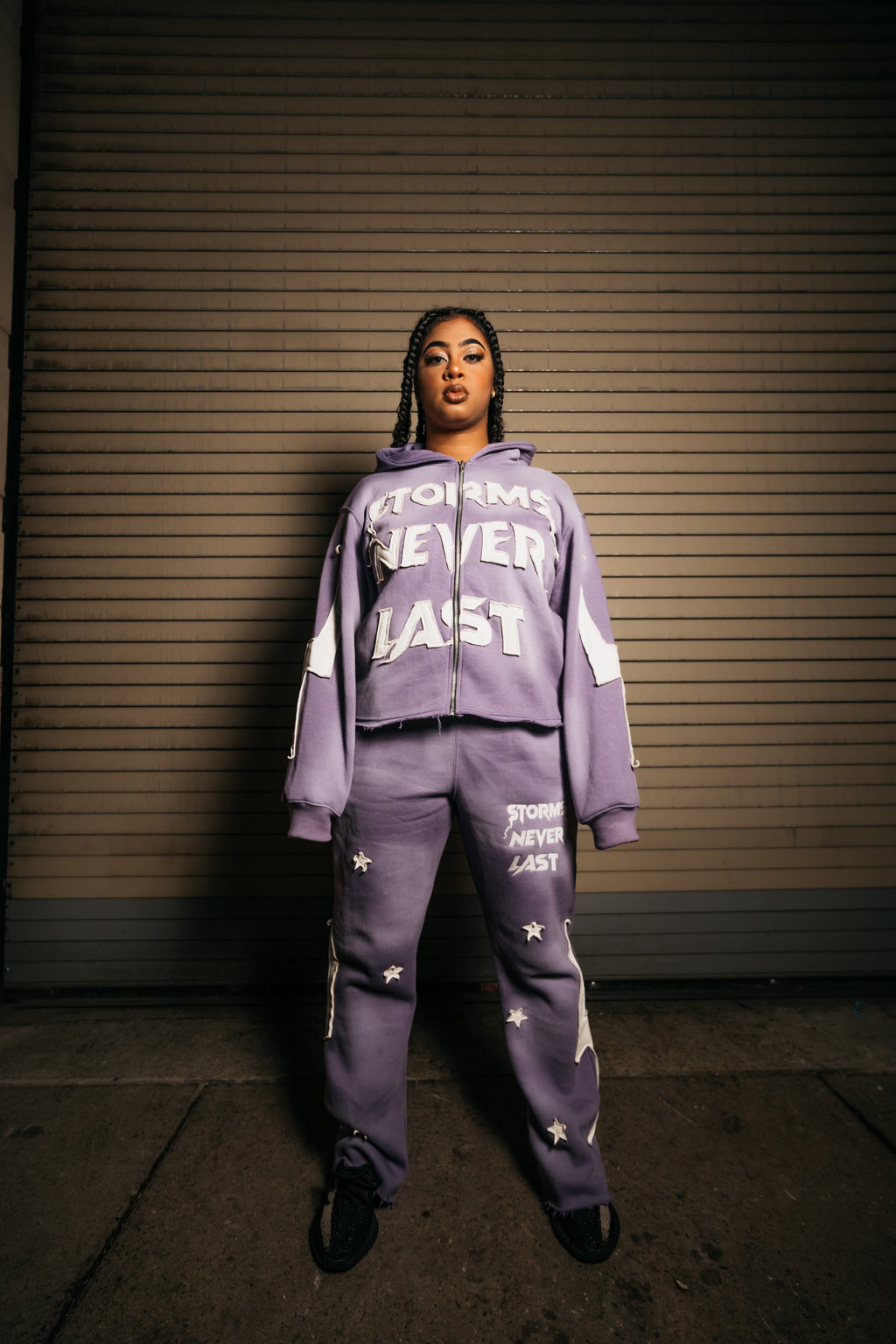 Star Struck Sweatpants (Purple)