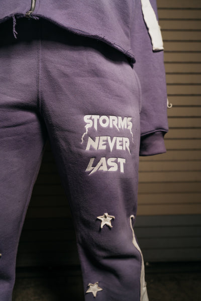Star Struck Sweatpants (Purple)
