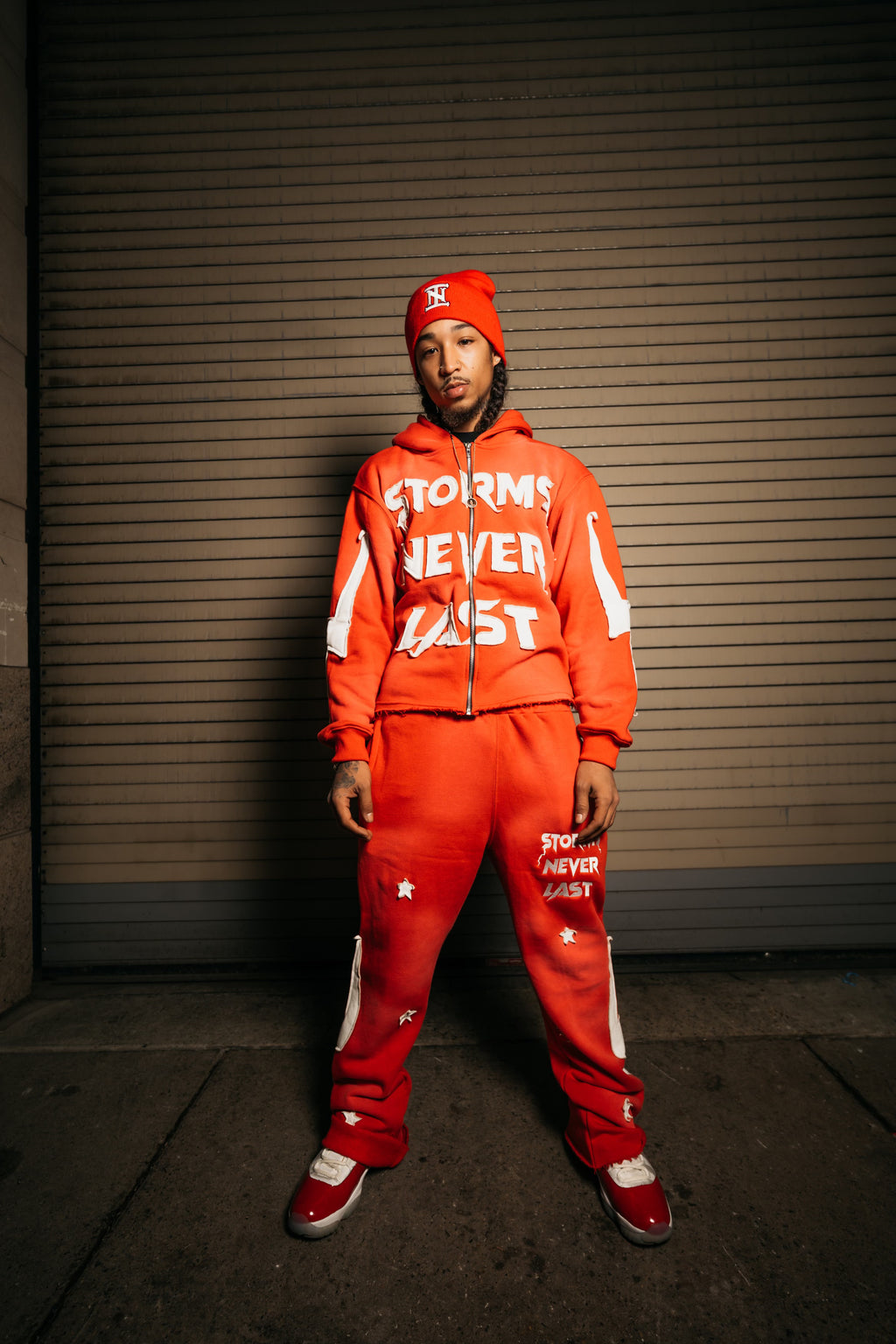 Star Struck Sweatpants (Red)