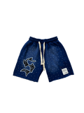 Rhinestone Shorts (Blue)